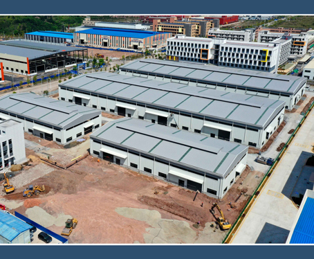 福建立龍鋼構(gòu)裝配工程案例